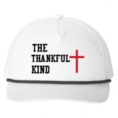 Snapback Five-Panel Rope Hat