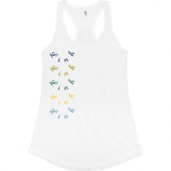 Ladies Slim Fit Racerback Tank Top