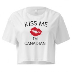 Ladies Festival Cali Crop Top Tee