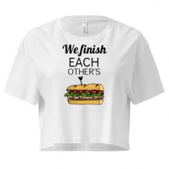 Ladies Festival Cali Crop Top Tee