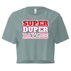 Ladies Festival Cali Crop Top Tee