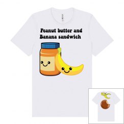 Peanut butter and banana sandwich 