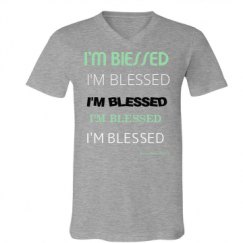 Unisex V-Neck Jersey Tee