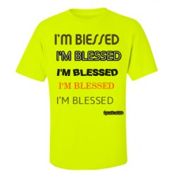 Unisex Ultra Cotton Safety Neon Crewneck Tee