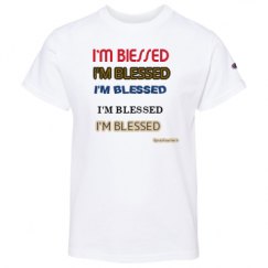 Youth Champion Short Sleeve Tagless Tee