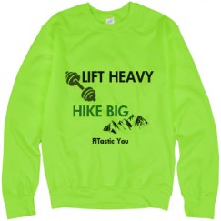 Unisex Neon Crewneck Sweatshirt