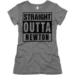 Ladies Slim Fit Super Soft Triblend Tee