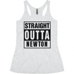 Ladies Slim Fit Super Soft Racerback Triblend Tank