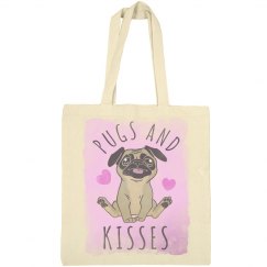 Pugs & Kisses Totes