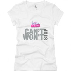 Ladies Slim Fit Basic Promo Jersey Tee