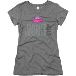 Ladies Slim Fit Super Soft Triblend Tee