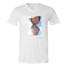 Unisex V-Neck Jersey Tee