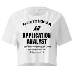 Ladies Festival Cali Crop Top Tee