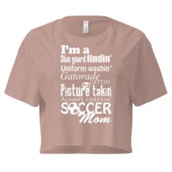 Ladies Festival Cali Crop Top Tee