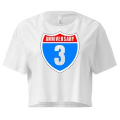 Ladies Festival Cali Crop Top Tee