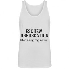 Unisex Jersey Tank Top