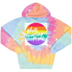 Unisex Tie-Dye Fleece Hoodie