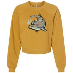 Women's Raglan Pullover Fleece