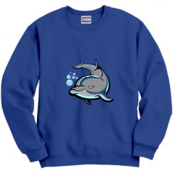 Unisex Film and Foil Crewneck Sweatshirt