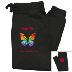 Superfly butterfly sweatpants