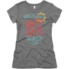 Ladies Slim Fit Super Soft Triblend Tee