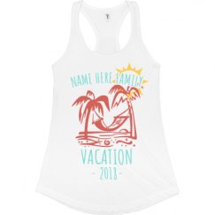 Ladies Slim Fit Racerback Tank Top