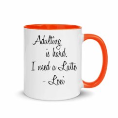 11oz Ceramic Mug with Color Inside