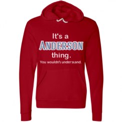 Unisex Fleece Pullover Midweight Hoodie