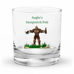Custom Sasquatch Pub Frosted Shot Glass