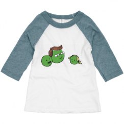 Toddler 3/4 Sleeve Raglan Tee