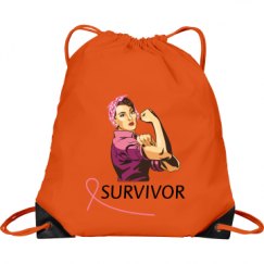 Port & Company Drawstring Cinch Bag