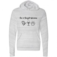 Unisex Fleece Pullover Midweight Hoodie