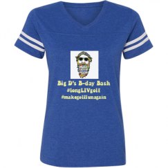 Ladies Relaxed Fit Vintage Sports Tee