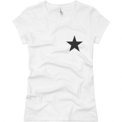 Ladies Slim Fit Basic Promo Jersey Tee