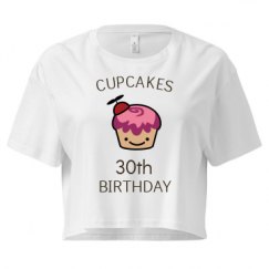 Ladies Festival Cali Crop Top Tee