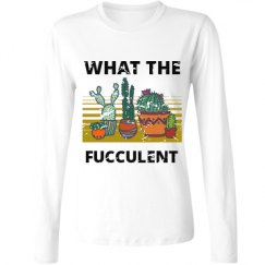 Ladies Relaxed Fit Basic Long Sleeve Tee