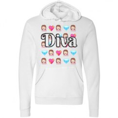 Unisex Fleece Pullover Midweight Hoodie