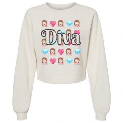 Women's Raglan Pullover Fleece