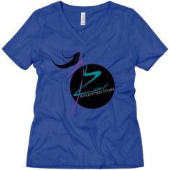 Ladies Relaxed Fit V-Neck Tee
