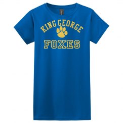 KGHS Foxes w/Paw