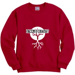 Unisex Film and Foil Crewneck Sweatshirt