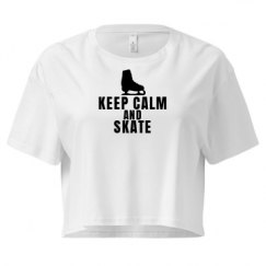 Ladies Festival Cali Crop Top Tee