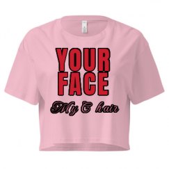 Ladies Festival Cali Crop Top Tee