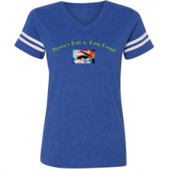 Ladies Relaxed Fit Vintage Sports Tee