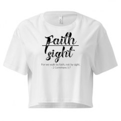 Ladies Festival Cali Crop Top Tee