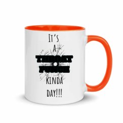 11oz Ceramic Mug with Color Inside