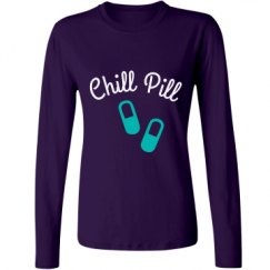 Ladies Relaxed Fit Basic Long Sleeve Tee