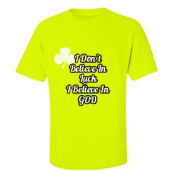 Unisex Ultra Cotton Safety Neon Crewneck Tee