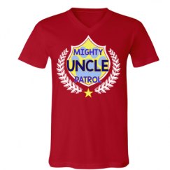 Unisex V-Neck Jersey Tee