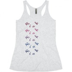 Ladies Slim Fit Super Soft Racerback Triblend Tank